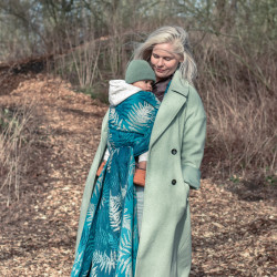 Solnce Fern Infinite Slowness | Luxury Woven Wrap