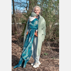 Solnce Fern Infinite Slowness | Luxury Woven Wrap