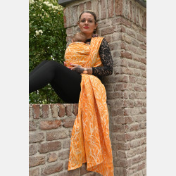 Solnce Genesis Papaya | Luxury Woven Wrap