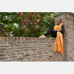 Solnce Genesis Papaya | Luxury Woven Wrap