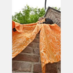 Solnce Genesis Papaya | Luxury Woven Wrap