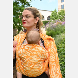Solnce Genesis Papaya | Luxury Woven Wrap