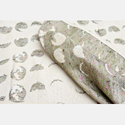 Solnce Moons Mossy Jade | Luxury Woven Wrap