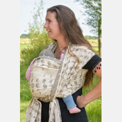 Solnce Moons Mossy Jade | Luxury Woven Wrap