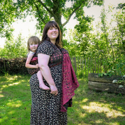Solnce Moons In Silk My Julia Goes | Luxury Woven Wrap