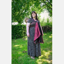 Solnce Moons In Silk My Julia Goes | Luxury Woven Wrap