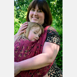 Solnce Moons In Silk My Julia Goes | Luxury Woven Wrap