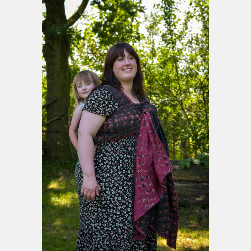 Solnce Moons In Silk My Julia Goes | Luxury Woven Wrap