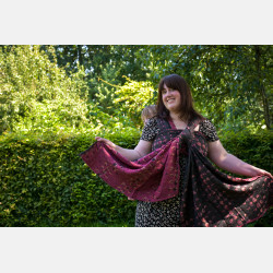 Solnce Moons In Silk My Julia Goes | Luxury Woven Wrap