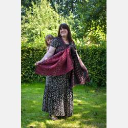 Solnce Moons In Silk My Julia Goes | Luxury Woven Wrap