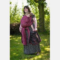 Solnce Moons In Silk My Julia Goes | Luxury Woven Wrap