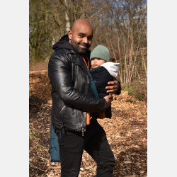 Solnce Starlight Deep Space | Luxury Woven Wrap
