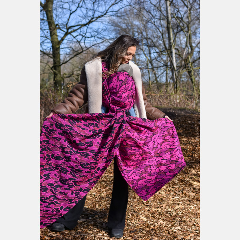 Solnce Angel Wings Lady Marmalade | Luxury Woven Wrap