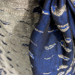 Solnce Moons Celestial Sapphire | Luxury Woven Wrap