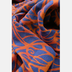 Solnce Genesis Sunset Azure | Luxury Woven Wrap