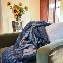 Solnce Moons Blanket Bells of Gray Crystal | Luxury Woven Wrap