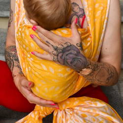 Solnce Eos Tell the Bees | Luxury Woven Wrap