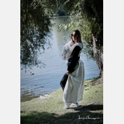 Solnce Phases World of Clouds | Luxury Woven Wrap