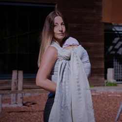 Solnce Phases Clear Skies | Luxury Woven Wrap