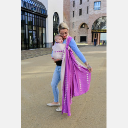 Solnce Phases Lavender Haze | Luxury Woven Wrap