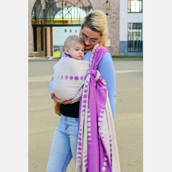 Solnce Phases Lavender Haze | Luxury Woven Wrap