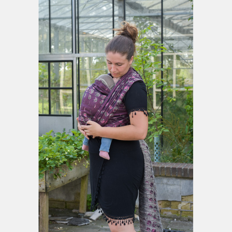 Solnce Moons Wildflowers' Moon | Luxury Woven Wrap