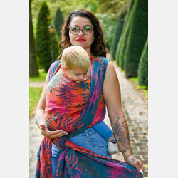 Solnce Fern BABE Rainbow of Velaris | Luxury Woven Wrap