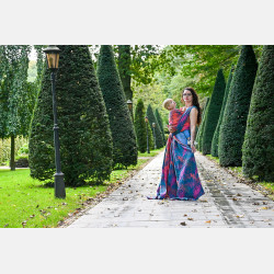 Solnce Fern BABE Rainbow of Velaris | Luxury Woven Wrap