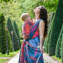 Solnce Fern BABE Rainbow of Velaris | Luxury Woven Wrap