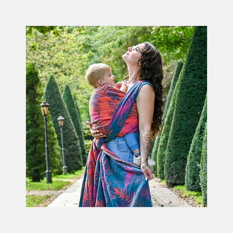 Solnce Fern BABE Rainbow of Velaris | Luxury Woven Wrap