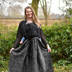 Solnce Starlight Upon The Sidra | Luxury Woven Wrap