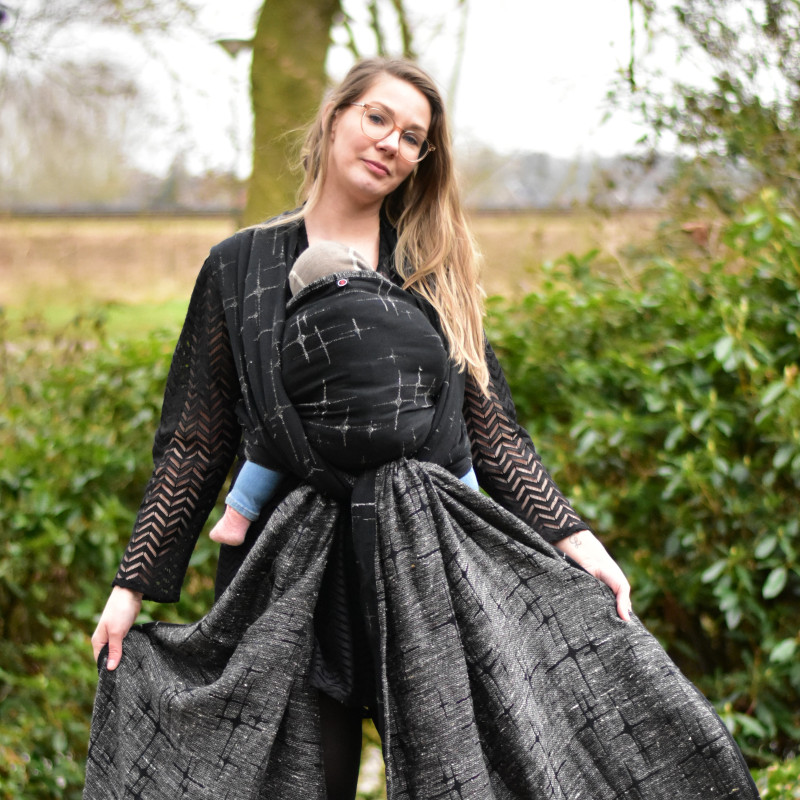 Solnce Starlight Upon The Sidra | Luxury Woven Wrap