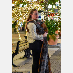 Solnce Fern Silent Blaze | Luxury Woven Wrap