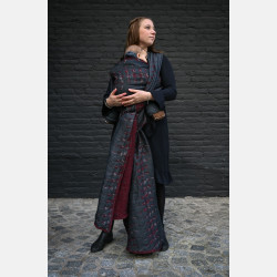Solnce Moons Upside Down | Luxury Woven Wrap