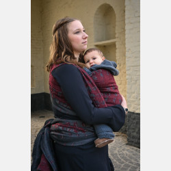 Solnce Moons Upside Down | Luxury Woven Wrap