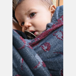 Solnce Moons Upside Down | Luxury Woven Wrap