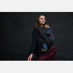 Solnce Moons Upside Down | Luxury Woven Wrap
