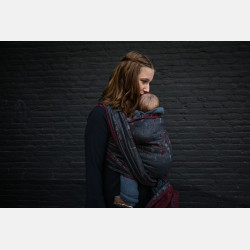 Solnce Moons Upside Down | Luxury Woven Wrap