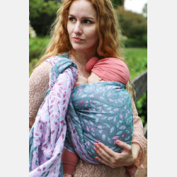 Solnce Eos Weaver of the Forest | Luxury Woven Wrap